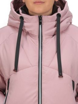 21068 PINK Куртка зимняя женская FLANCE ROSE (200 гр. холлофайбера) - Fashion фото 10