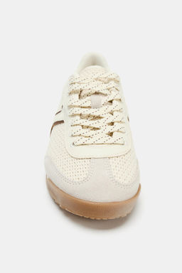 ZAPATILLAS RUNNING REJILLA / Blanco Crudo
