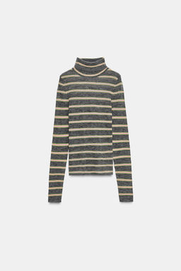 FINE-KNIT STRIPED JUMPER - Zara фото 6