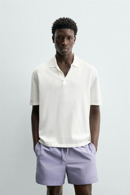 POLO PUNTO REGULAR FIT / Blanco
