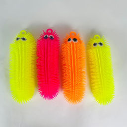 Мякиш антистресс Сосиска с петелькой и глазами 30 см в ассортименте