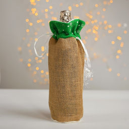 Одежда на бутылку Дедушка Мороз, с надписью - Страна карнавалия фото 2