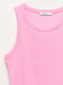 Базовая майка из хлопка / Zarina  фото 11