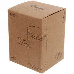 Банка для продуктов стеклянная 950мл "Olala"