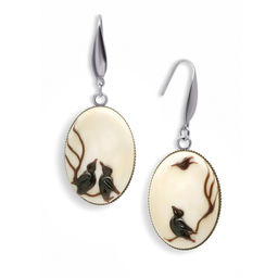 Серьги из муранского стекла