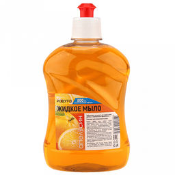 Мыло жидкое Радуга 0,5л, апельсин (Россия) - Домашняя мода фото 2