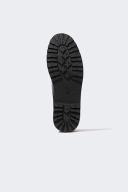 Мужские ботинки из искусственной кожи на высокой подошве со шнуровкой - Defacto фото 5