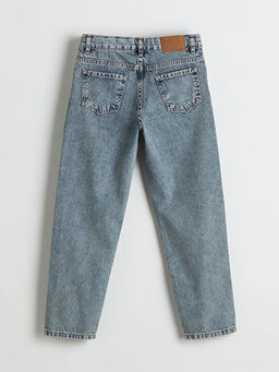 Straight Fit Erkek ?ocuk Jean Pantolon