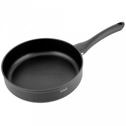 Сковорода с антипригарным покрытием д24см Flavour h6,5см, дно s4,5мм, глубокая, кованный алюминий, бакелитовая ручка, TalleR (Китай) Подходит для всех видов плит, включая индукционную.