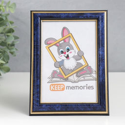 Фоторамка для фото 10×15 см Keep memories, Lotta, пластик, бирюза