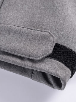 Парка спортивная мужская с капюшоном softshell серого цвета 9565Sr - Mtforce фото 30