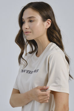 Футболка Бежевый KAI SS Tee - Anta фото 3