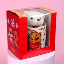 Подарочный набор Люблю тебя, мишка в кружке, МИКС - Milo toys фото 9