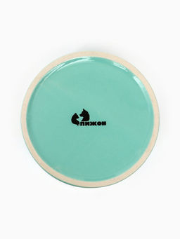 Миска керамическая Котик сердечко 250 мл - 11.511.54.5 см, мятная - Пижон фото 7