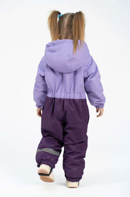 Комбинезон демисезонный сирень