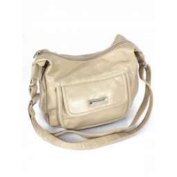 Сумка женская искусственная кожа Guecca-102, 1отд+карм/пер, плечевой ремень, бежевый SALE 264026
