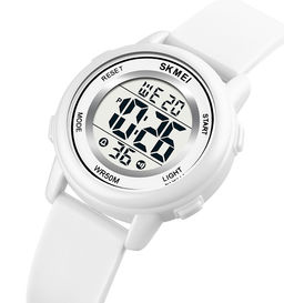 Детские наручные часы электронные Skmei 1721white