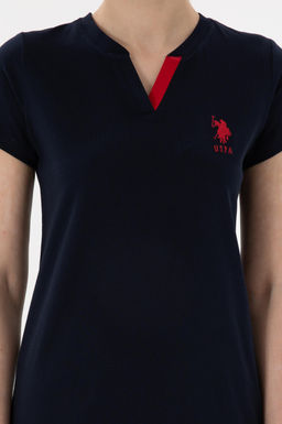 Kad_n Lacivert Pijama Tak_m_ Sepette S_rpriz _ndirim - U.s. polo assn фото 6