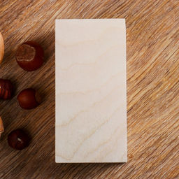 Брусок для резьбы по дереву, росписи, из липы, 50×50×100 мм