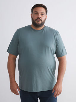 B?y?k Beden Basic Penye Erkek Ti??rt