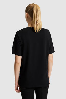 Kad_n Siyah Bisiklet Yaka Basic Ti__rt - U.s. polo assn фото 6