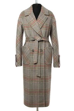 01-10635 Пальто женское демисезонное (пояс)