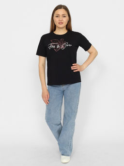 CRB wear/CSSW 60265-22 Футболка женская,черный/Ex.Cherubino  фото 2