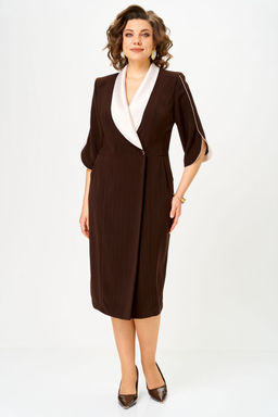 Платье Anastasia Mak 1308 коричневый