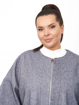 Пальто шерстяное ZPL20023DBL06 - Артесса фото 4