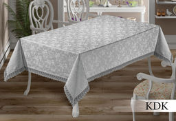 Скатерть EFOR KDK 160*350 серый (GRI)