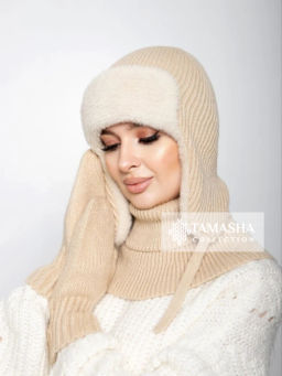 Шапка-ушанка женская Лола - Tamasha фото 47