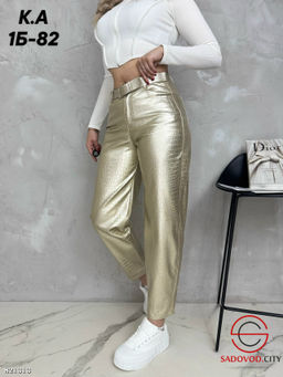 Штаны женские с высокой посадкой - Bruno фото 3