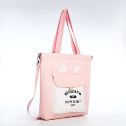 Шопер на молнии, цвет розовый - Simaland фото 2