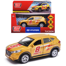 Машина металл Hyundai Tucson спорт длина 12 см, двери, багаж., инерционная