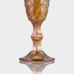 Бокал для шампанского "Ла-Манш" 180 мл 7х7х20, цвет градиент янтарный