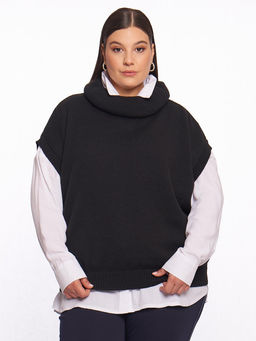 Безрукавка вязаная GL45532BLK01