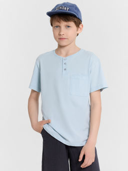Футболка для мальчиков голубая - Mark formelle фото 5
