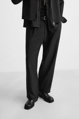 RELAXED FIT FLOWING TROUSERS - Zara фото 25
