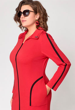 Платье EVA GRANT 7297 красный