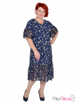 Платье Модель №1271 размеры 44-84 - Plusmoda фото 7