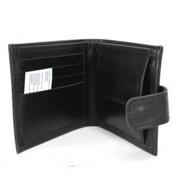 Портмоне мужское Croco-ПР-903 натуральная кожа 3 отд, 3 карм, черный пулл-ап (254) 231850 фото 3