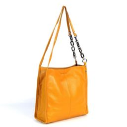 Женская кожаная сумка 831 Еач Елоу - Cidirro фото 3