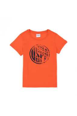 U. S. Polo Assn / Базовая футболка с круглым вырезом цвета граната для мальчиков - U.s. polo assn фото 4