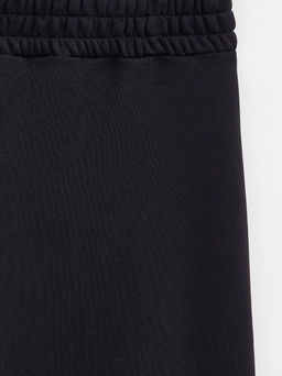 CONTE Брюки из футера с рельефными швами и разрезами LBK 2595 black - Conte elegant фото 4