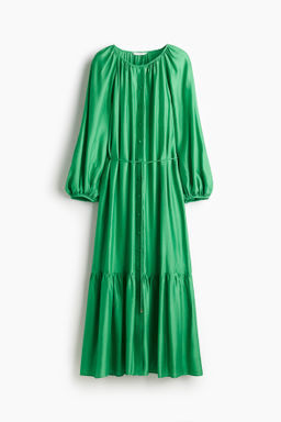 Vestido oversize con cintur?n de anudar - H&m фото 2