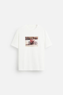 T-SHIRT WITH PHOTO PRINT - Zara фото 6