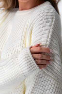 Женский укороченный джемпер оверсайз Happy Fox  фото 14