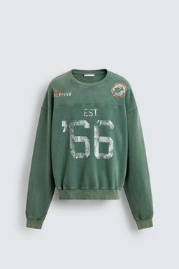NFL MIAMI DOLPHINS CREWNECK SWEATSHIRT - Zara фото 7