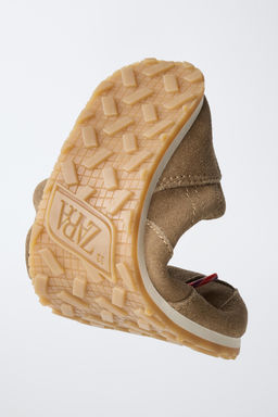 ZAPATILLA DEPORTIVA BAREFOOT PIEL / Marr?n - Zara фото 5