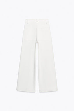 ZW COLLECTION WIDE-LEG HIGH-WAIST JEANS - Zara фото 15